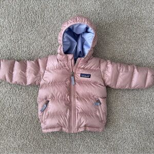 Patagonia Kids Pink Puffer Jacket